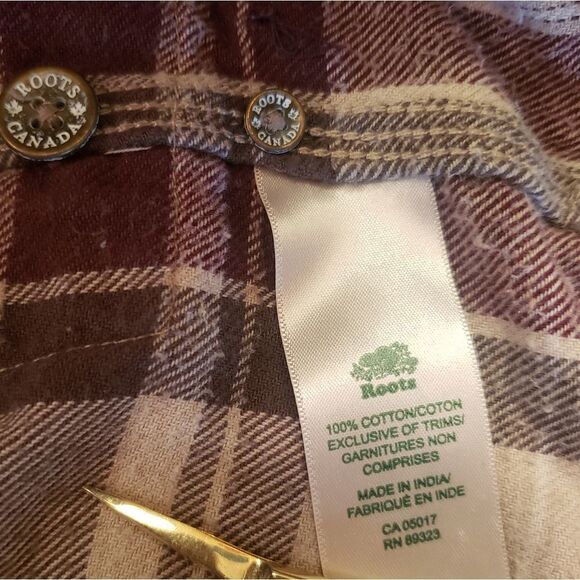 Vintage Plaid Flannel Shirt Dress - Picture 3 of 14